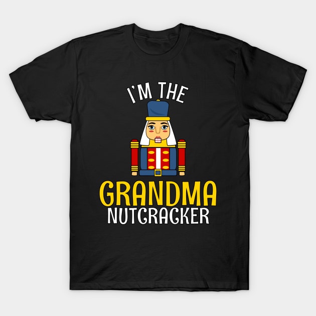 Grandma Nutcracker Matching Family Christmas T-Shirt by TheTeeBee